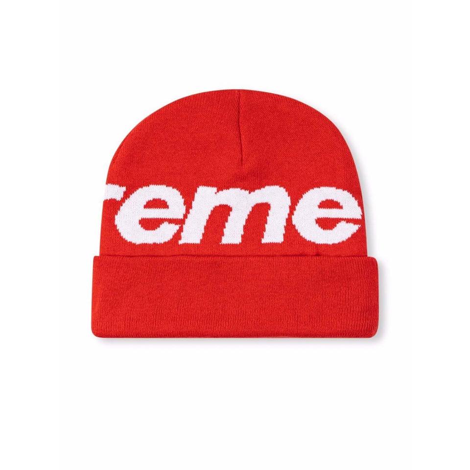 Supreme Big Logo Beanie Hoeden Rood | NL113VD