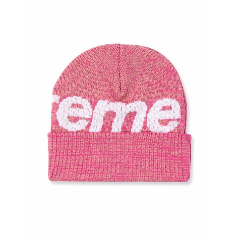 Supreme Big Logo Beanie Hoeden Roze | NL112CE