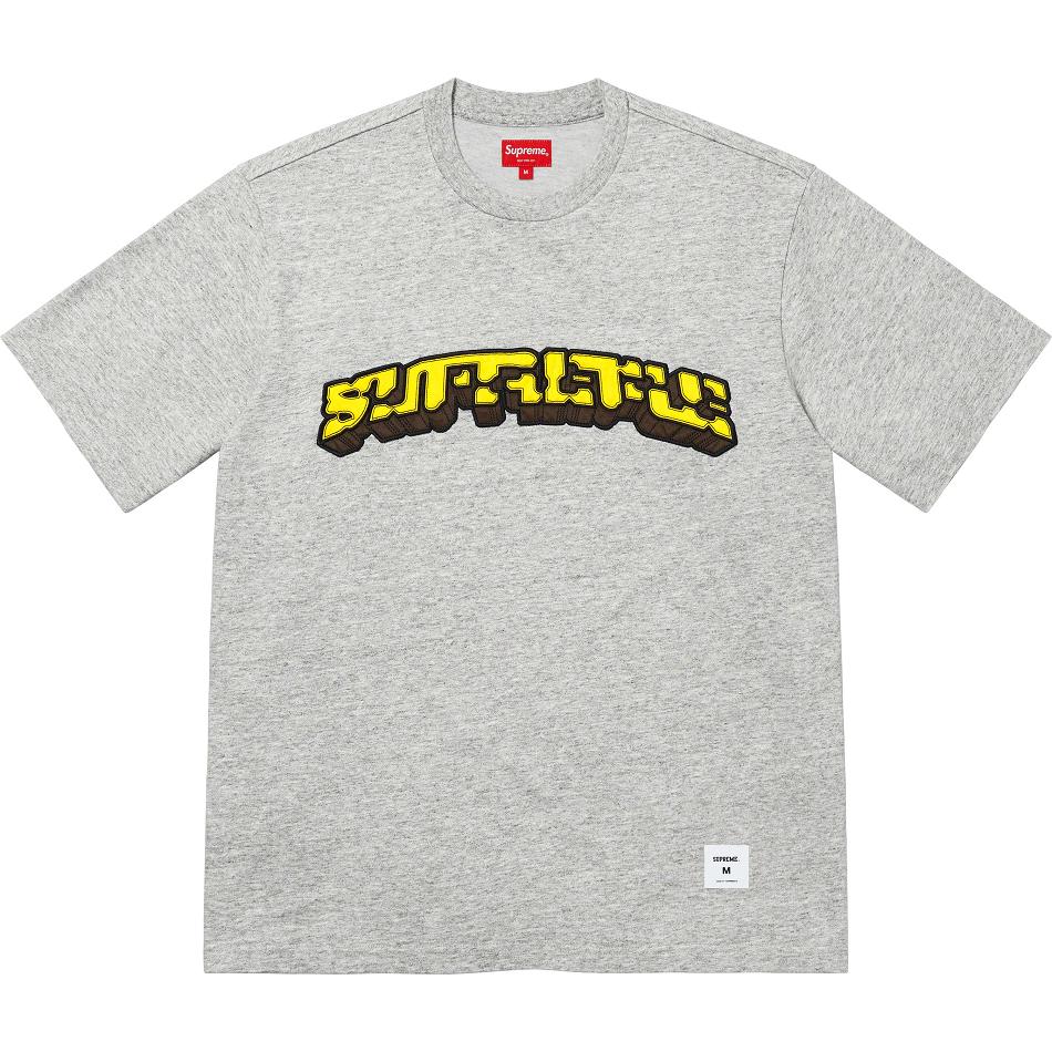 Supreme Block Arc S/S Top Truien Grijs | NL326WY