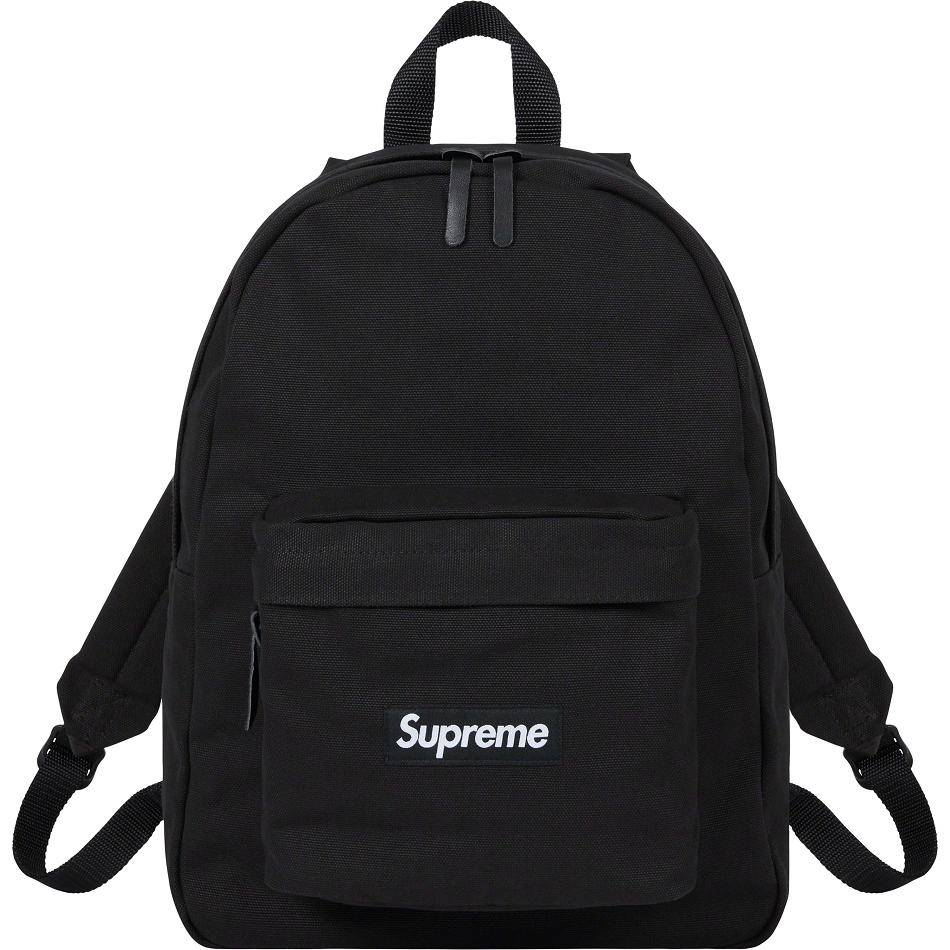 Supreme Canvas Backpack Tassen Zwart | NL166BC