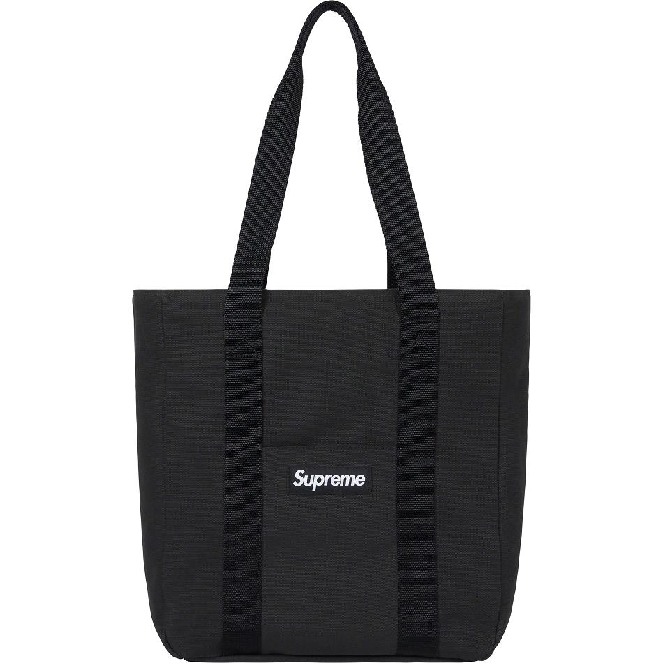 Supreme Canvas Tote Tassen Zwart | NL167NB