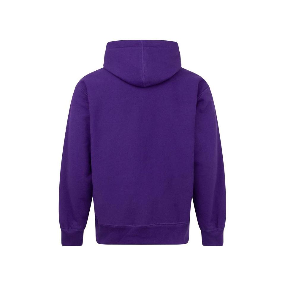 Supreme Cross Box Logo Hoodie Paars | NL485TV