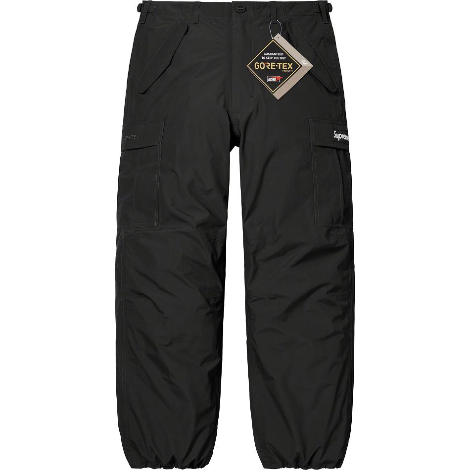 Supreme GORE-TEX PACLITE® Cargo Pant Broek Zwart | NL412PQ