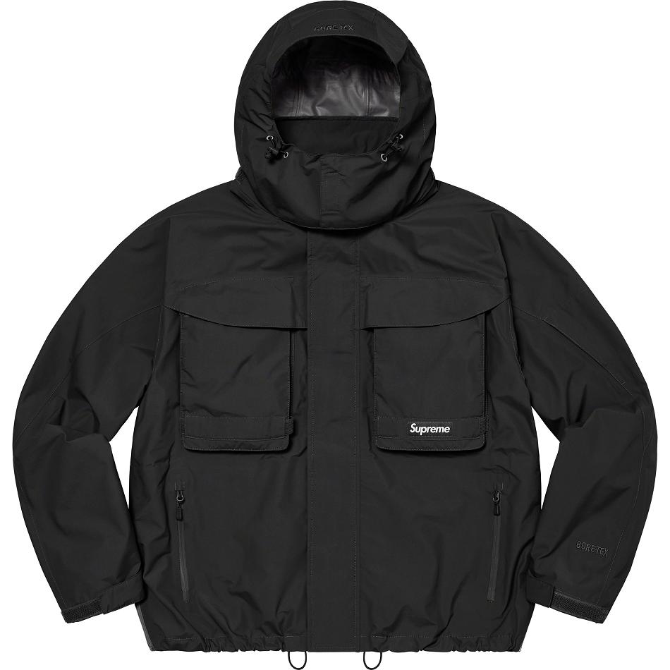 Supreme GORE-TEX PACLITE® Lichtgewicht Shell Jassen Zwart | NL447LH