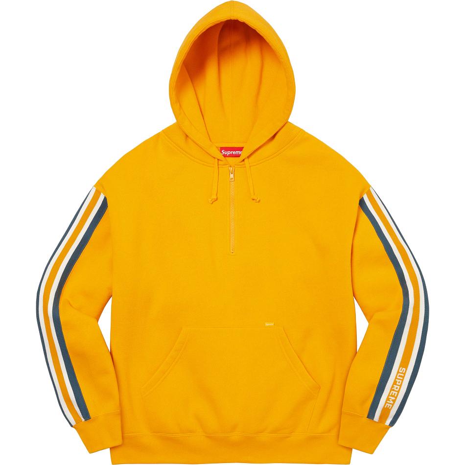 Supreme Half Zip Met Capuchon Sweatshirts Goud | NL294CE