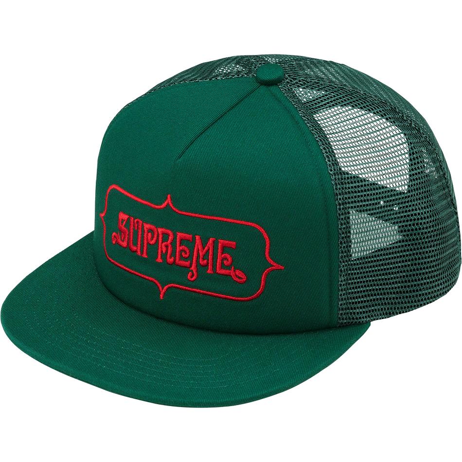 Supreme Highest Mesh Back 5-Panel Hoeden Groen | NL129DN