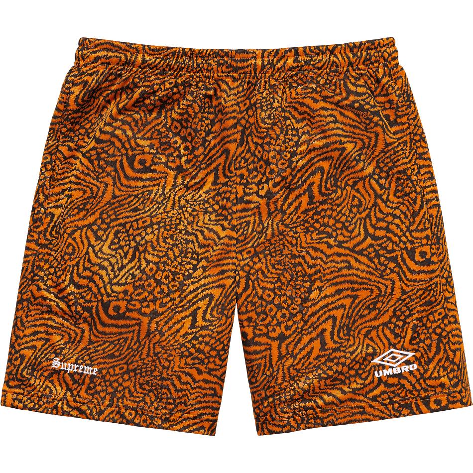 Supreme Jacquard Animal Print Soccer Badebukse Oranje | NL359OR