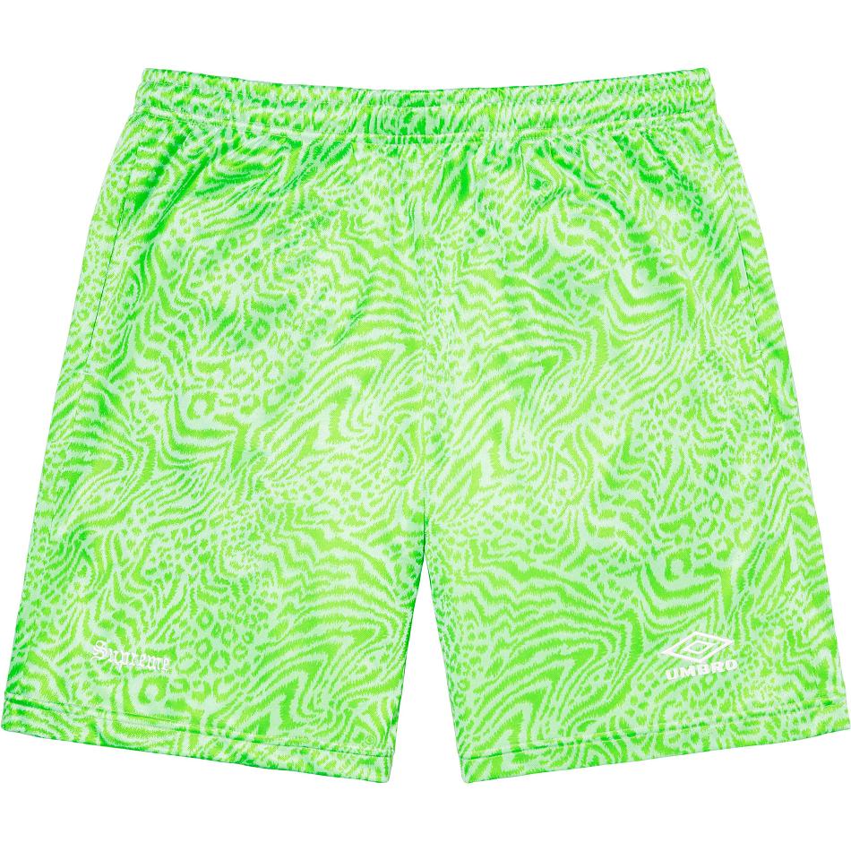 Supreme Jacquard Animal Print Soccer Badebukse Groen | NL362SO