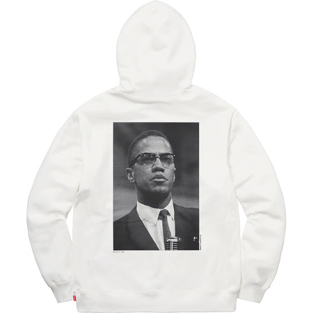 Supreme Malcolm X For Hoodie Wit | NL472KI