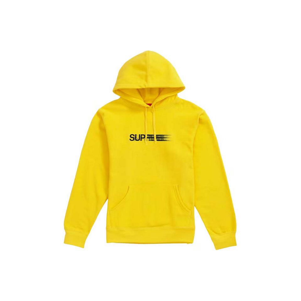 Supreme Motion Logo Met Capuchon Sweatshirts Geel | NL264KI