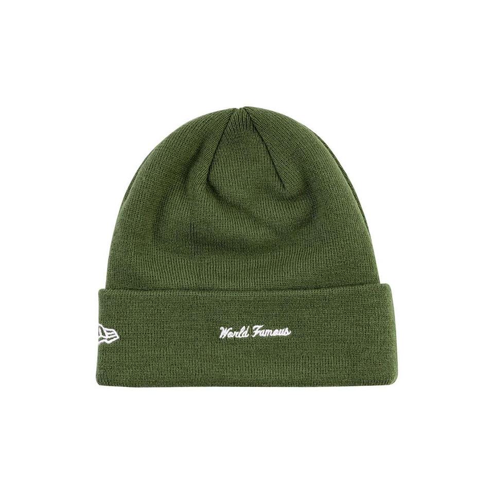 Supreme New Era Cross Box-Logo Beanie Hoeden Groen | NL109LH