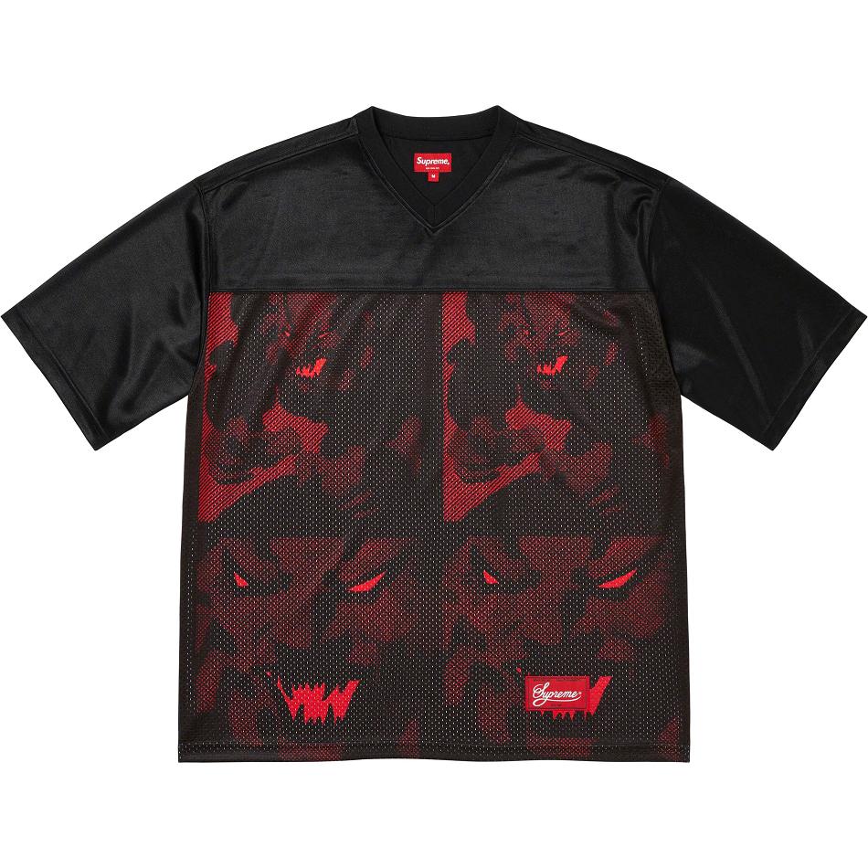 Supreme Ronin Football Jersey Truien Zwart | NL305UT