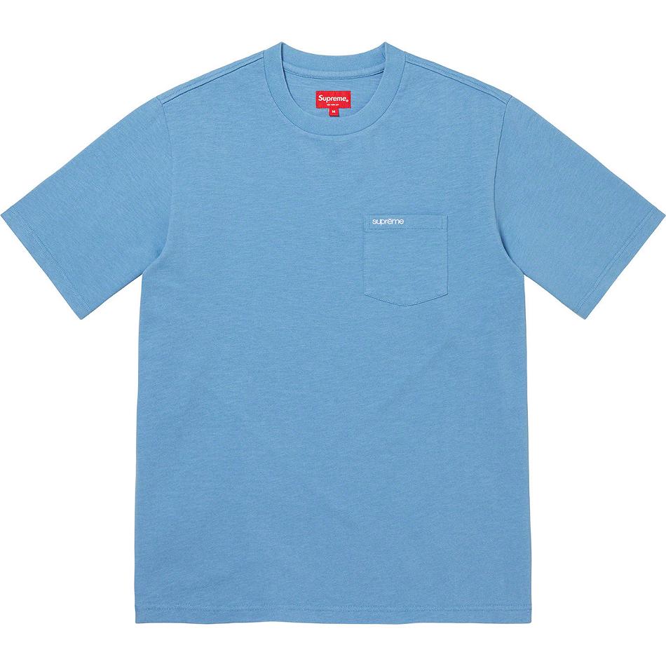 Supreme S/S Pocket Tee Truien Turquoise | NL316KI