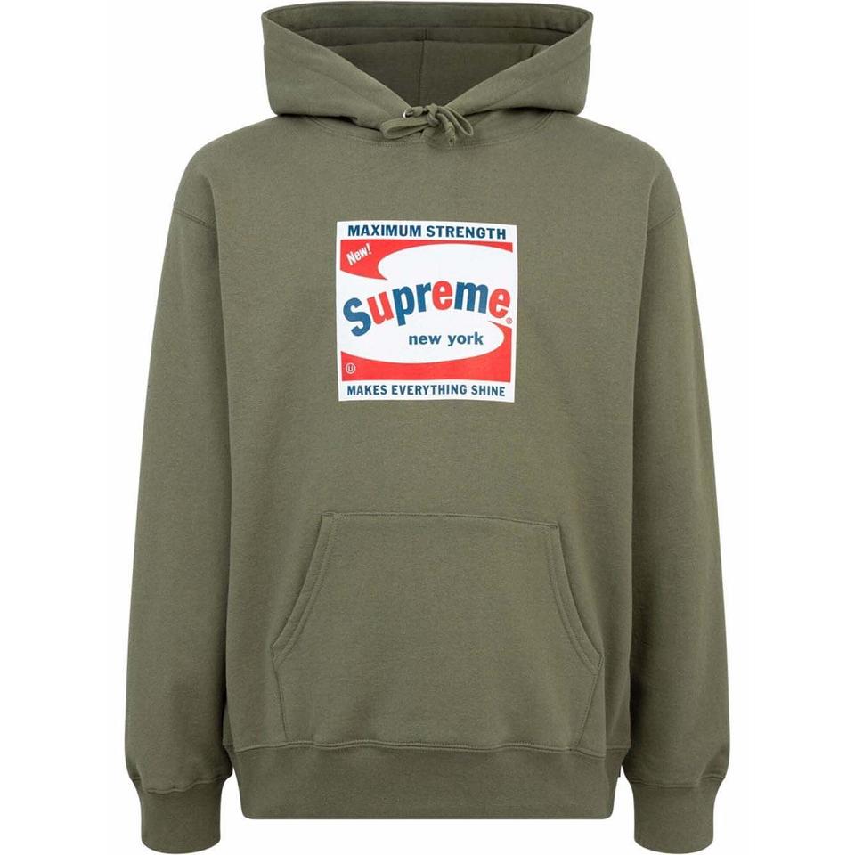 Supreme Shine New York Hoodie Groen | NL467DN