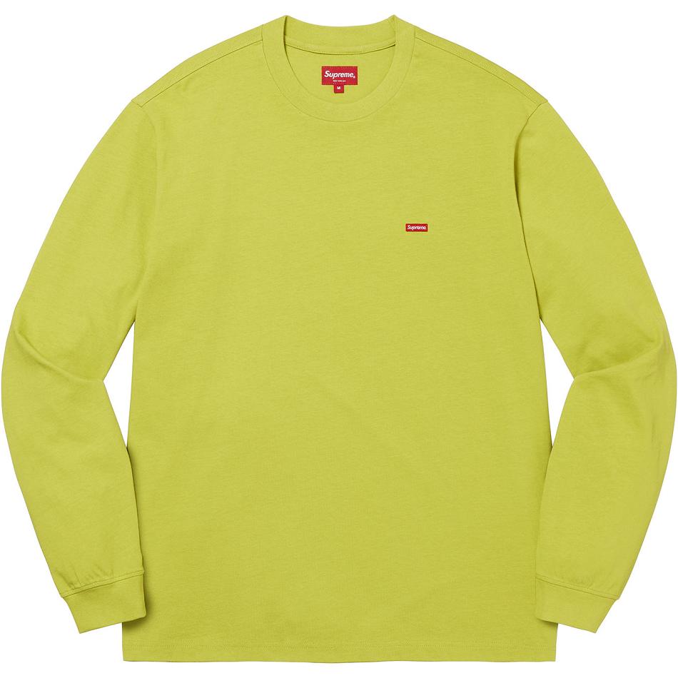 Supreme Small Box L/S Tee Truien Groen | NL346CE