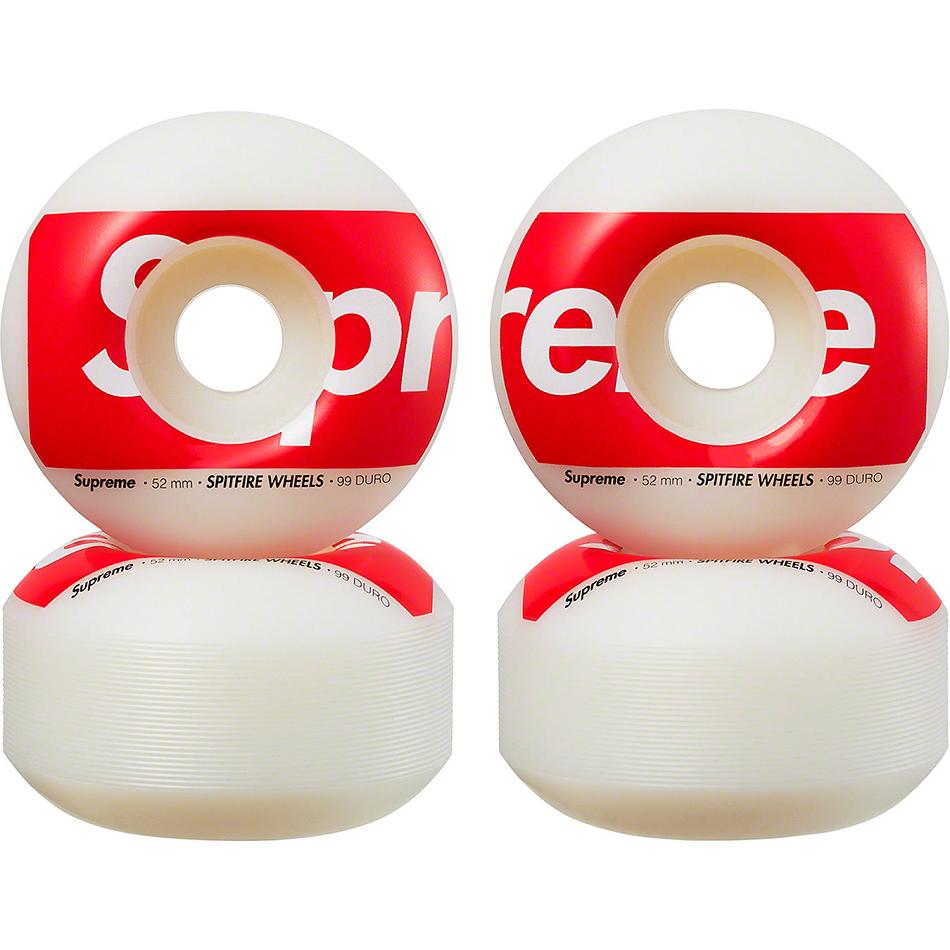 Supreme Spitfire® Shop Wheels (Set of 4) Skateboard Accessoires Wit | NL176IS