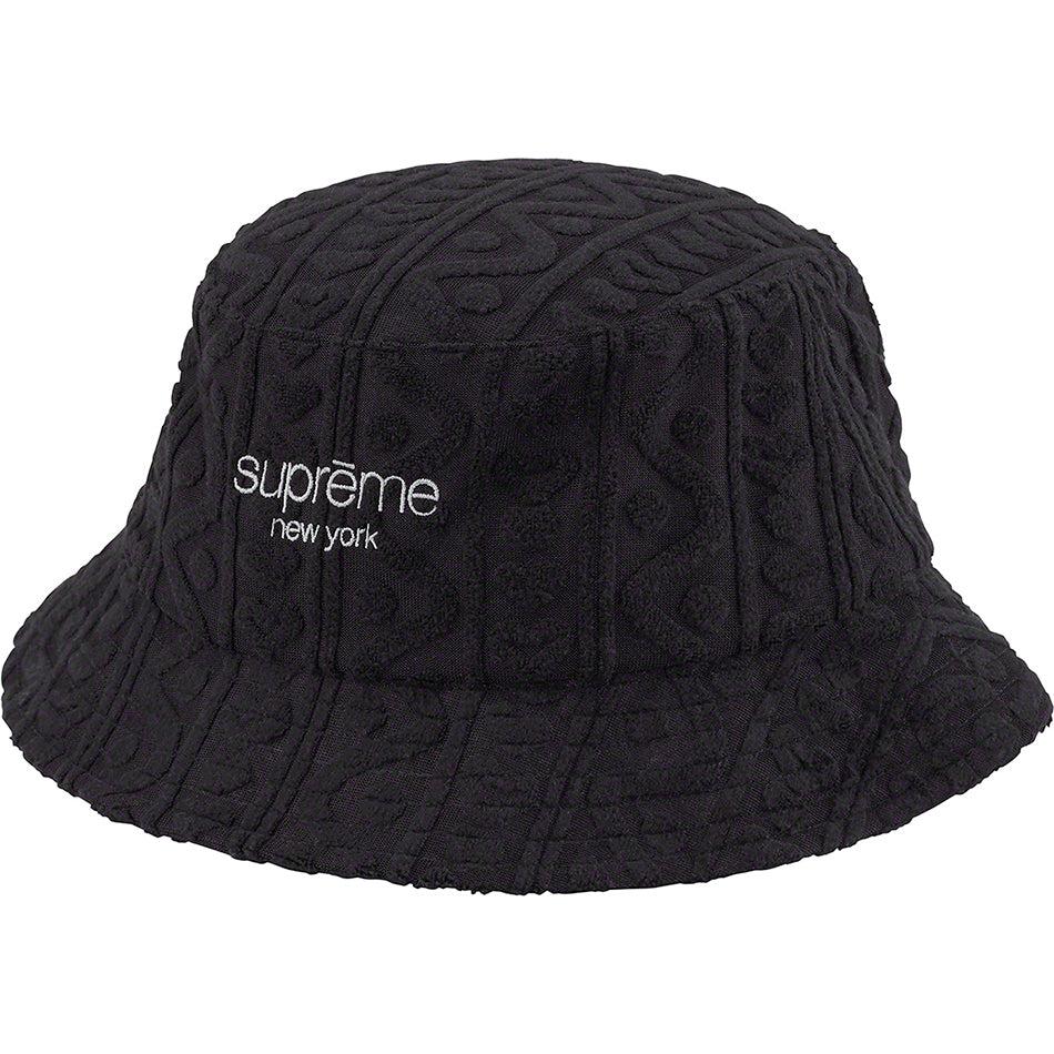 Supreme Terry Pattern Crusher Hoeden Zwart | NL141NB