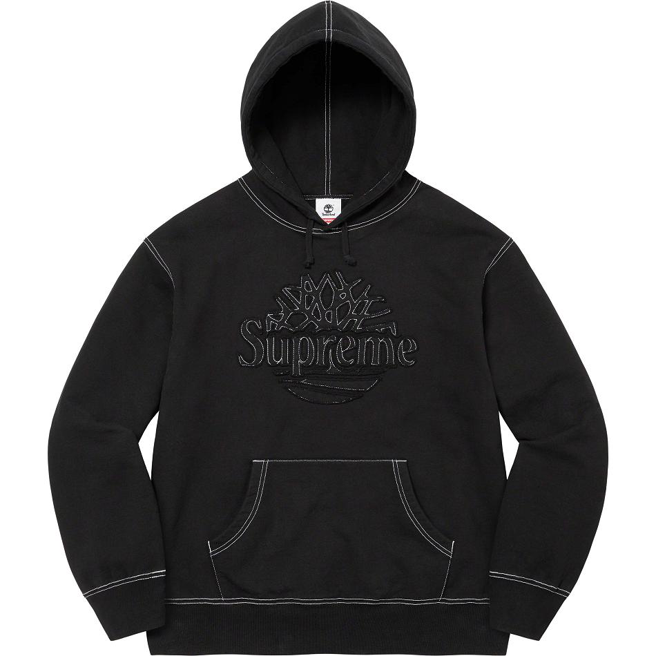 Supreme Timberland® Met Capuchon Sweatshirts Zwart | NL301EX