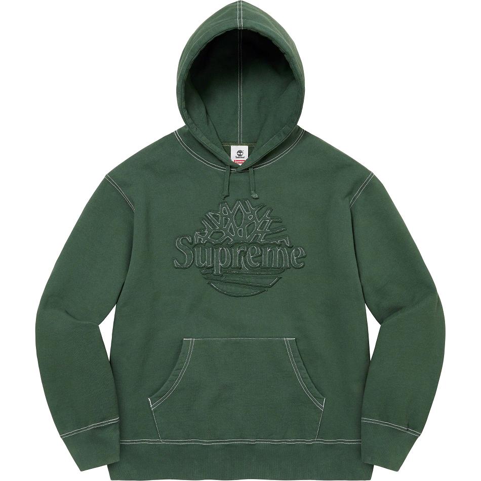 Supreme Timberland® Met Capuchon Sweatshirts Groen | NL303TV