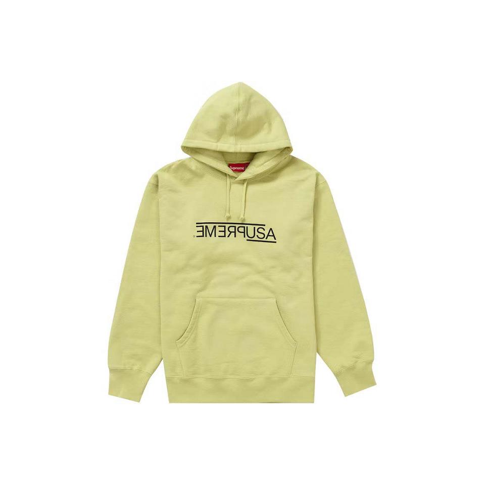 Supreme USA Met Capuchon Sweatshirts Geel | NL255OR