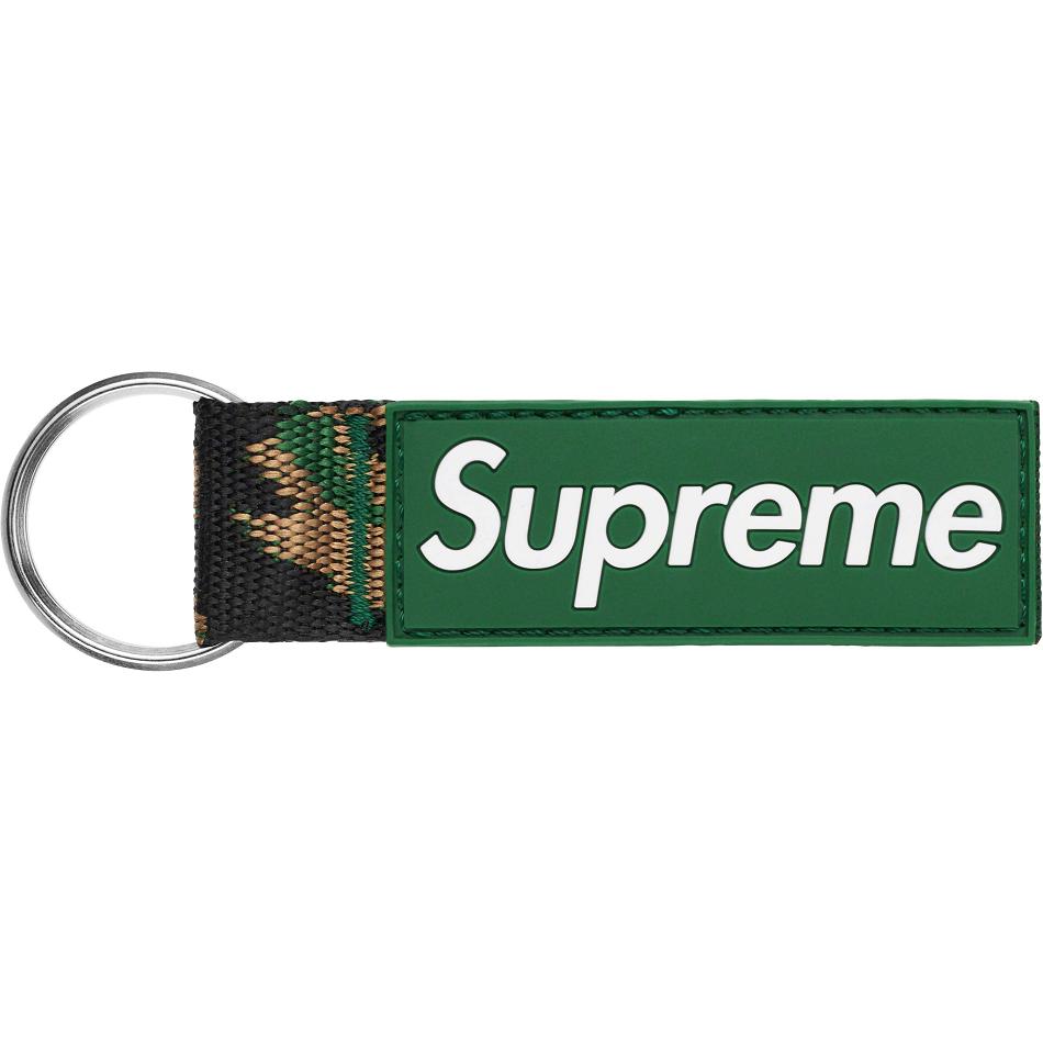 Supreme Webbing Keychain Accessoires Groen | NL184HK