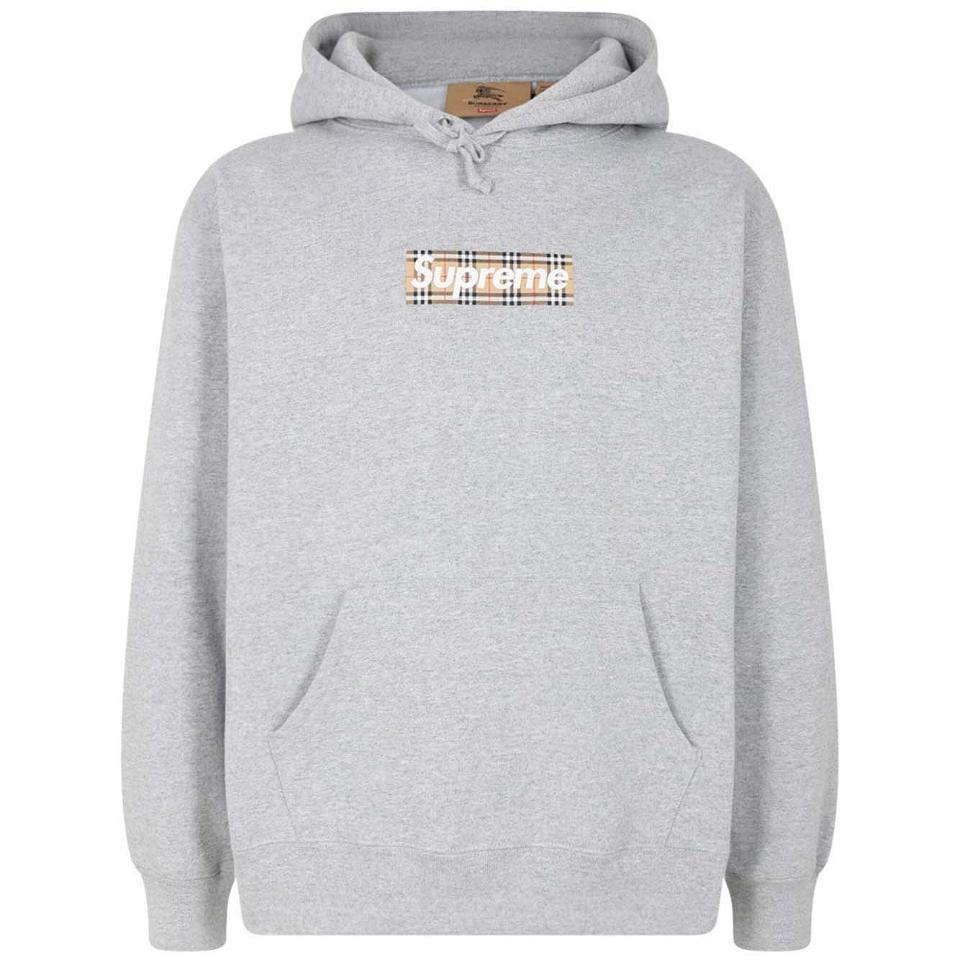 Supreme X Burberry Hoodie Grijs | NL458RW