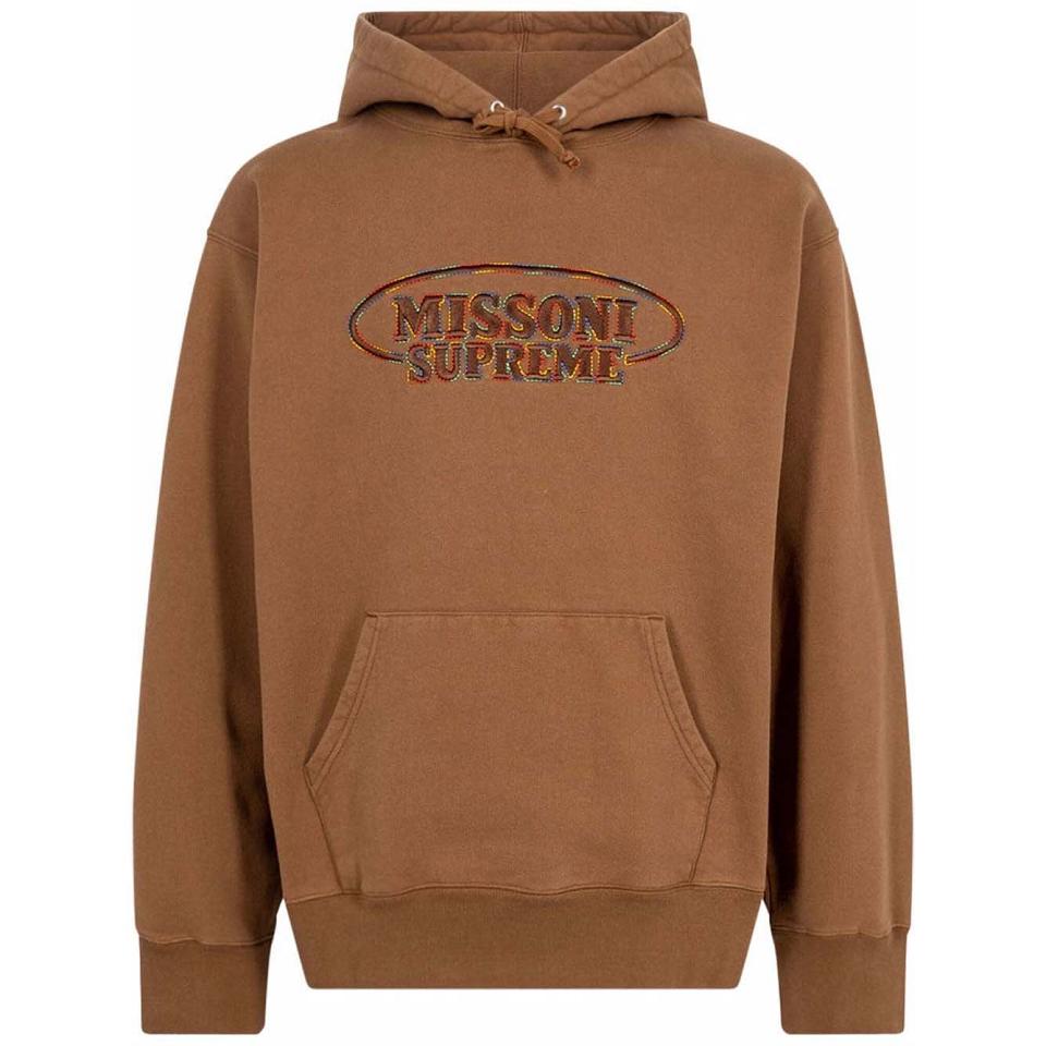 Supreme x Missoni Logo Hoodie Bruin | NL456WY