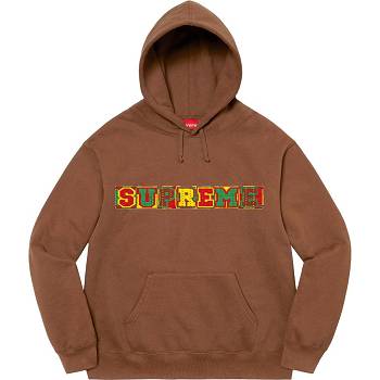 Supreme Beaded Met Capuchon Sweatshirts Bruin | NL273QZ