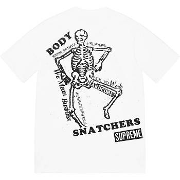 Supreme Body Snatchers Tee T-shirts Wit | NL245NB