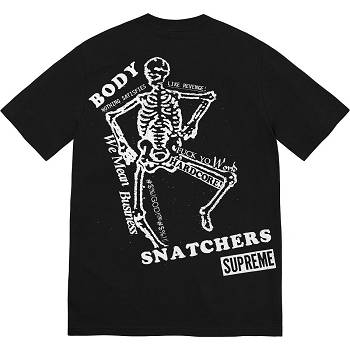 Supreme Body Snatchers Tee T-shirts Zwart | NL241XF