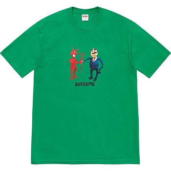 Supreme Business Tee T-shirts Groen | NL214ZG