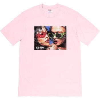 Supreme Eyewear Tee T-shirts Roze | NL225TV