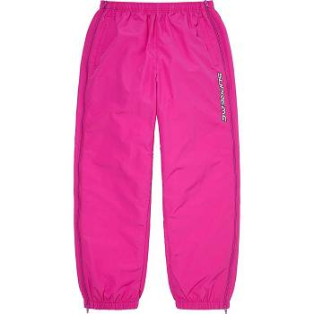 Supreme Full Zip Baggy Warm Up Pant Broek Roze | NL431EX