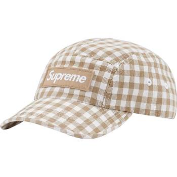 Supreme Gingham Camp Cap Hoeden Bruin | NL117QZ