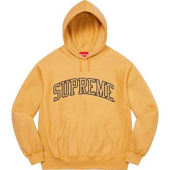 Supreme Glitter Arc Met Capuchon Sweatshirts Goud | NL297NB