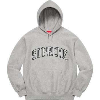 Supreme Glitter Arc Met Capuchon Sweatshirts Grijs | NL299QZ