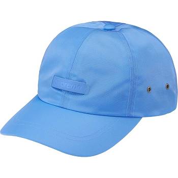 Supreme Leren Patch 6-Panel Hoeden Blauw | NL120RW