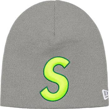 Supreme New Era® S Logo Beanie Hoeden Grijs | NL151OR