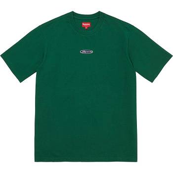 Supreme Oval Logo S/S Top Truien Groen | NL336SO