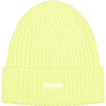 Supreme Overdyed Beanie Hoeden Geel | NL158HK