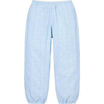 Supreme Repeat Stitch Track Pant Broek Blauw | NL399VD