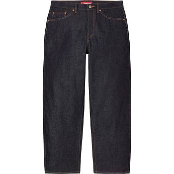 Supreme Rigid Baggy Jean Broek Zwart | NL427NB