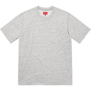 Supreme S/S Pocket Tee Truien Grijs | NL319XF