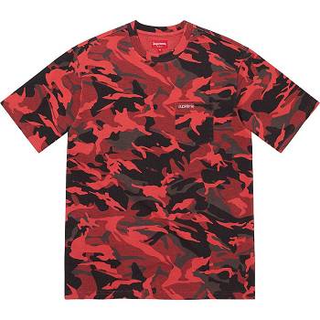 Supreme S/S Pocket Tee Truien Rood | NL318ZG