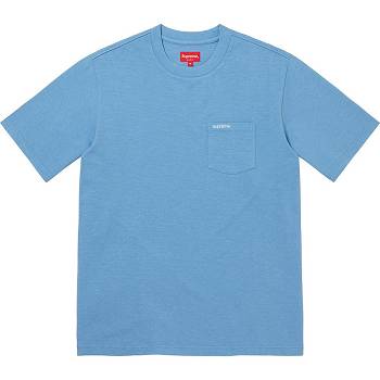 Supreme S/S Pocket Tee Truien Turquoise | NL316KI