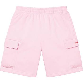 Supreme Small Box Baggy Cargo Sweat Badebukse Roze | NL367JJ