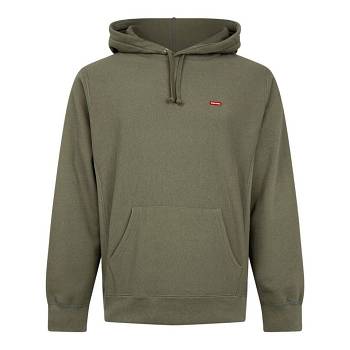 Supreme Small Box Hoodie Groen | NL466SO