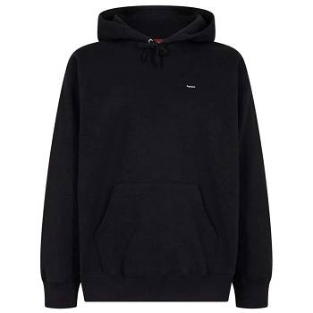 Supreme Small Box Logo Hoodie Zwart | NL465AP