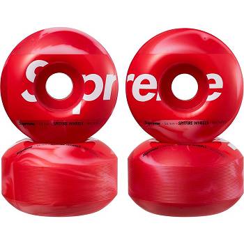 Supreme Spitfire® Shop Wheels (Set of 4) Skateboard Accessoires Rood | NL174YU