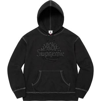 Supreme Timberland® Met Capuchon Sweatshirts Zwart | NL301EX